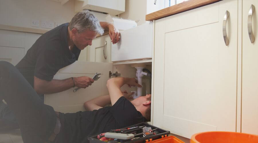 Professional burst pipe repair services in Onida, SD